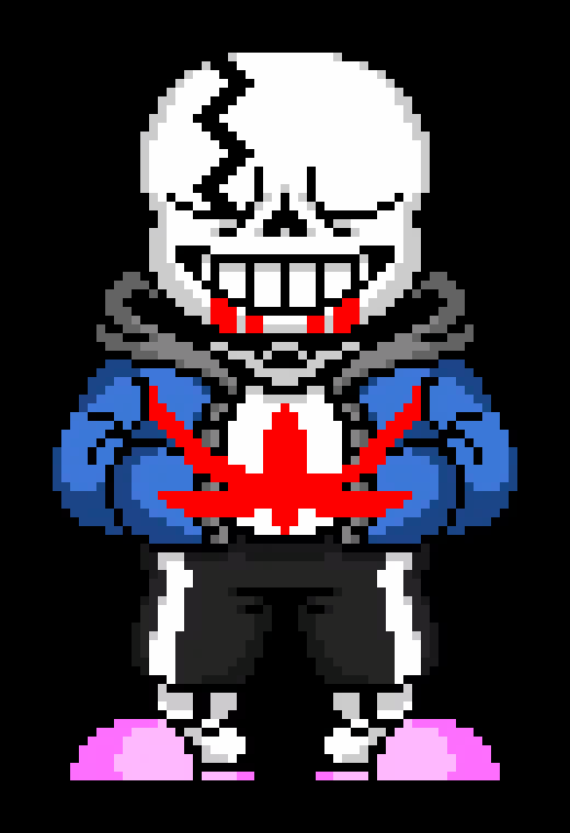 *Sans is filled with... DETERMINATION.