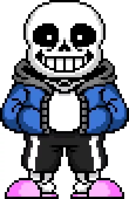 um.... sans you ok