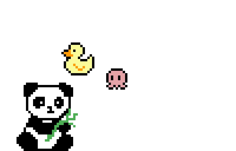 umm animals hehe?