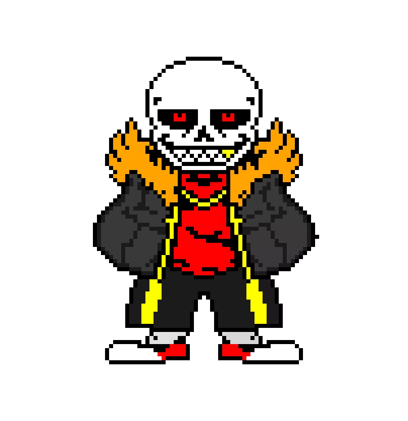 Underfell Sans (Made from scratch)