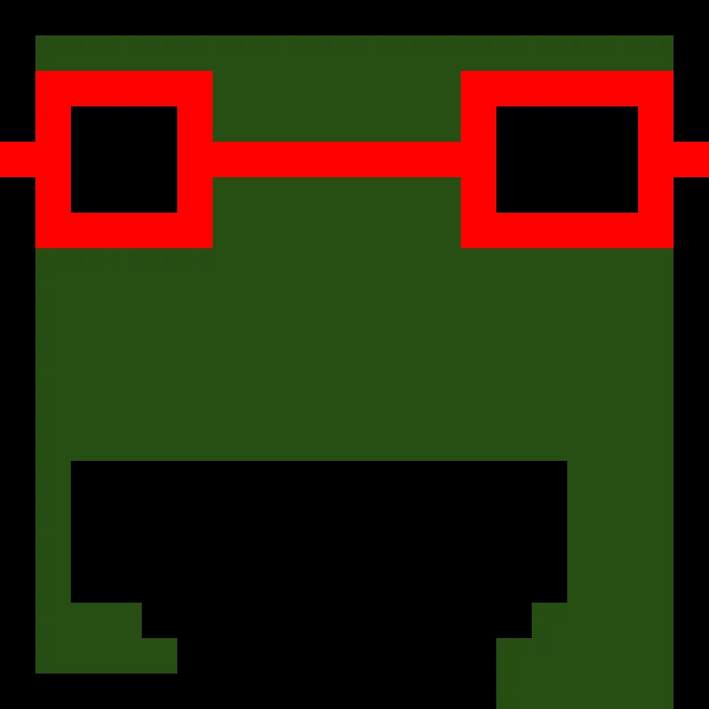 zucca con gli occhiali