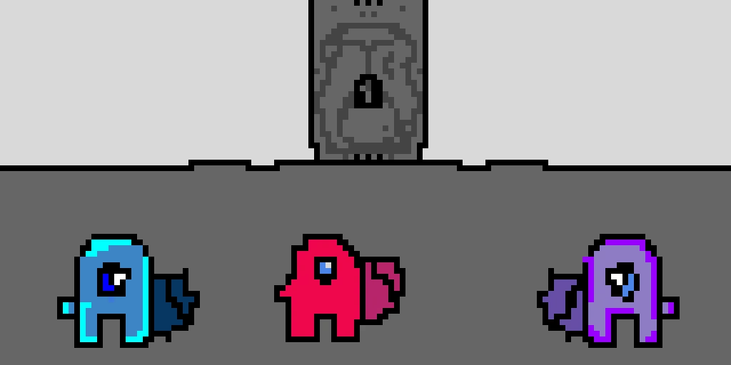 i tried my best on the among us characters