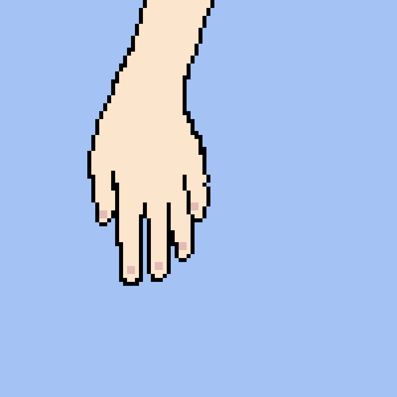 Oh look, a hand