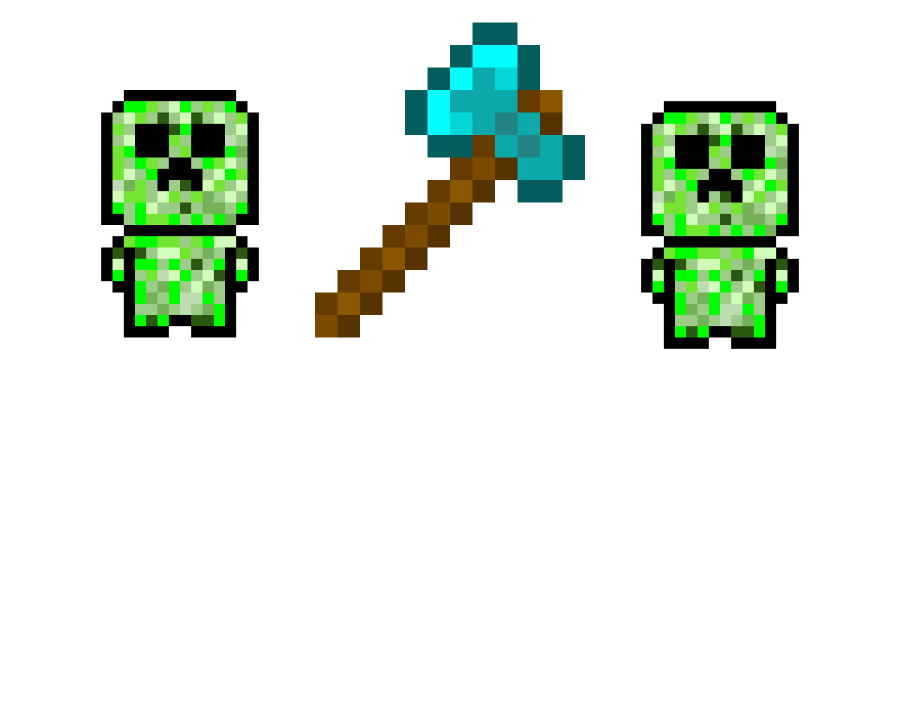 The Creeper Turns Into Sans