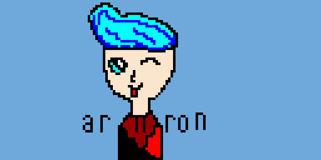 this is my roblox character in bloxburg arron