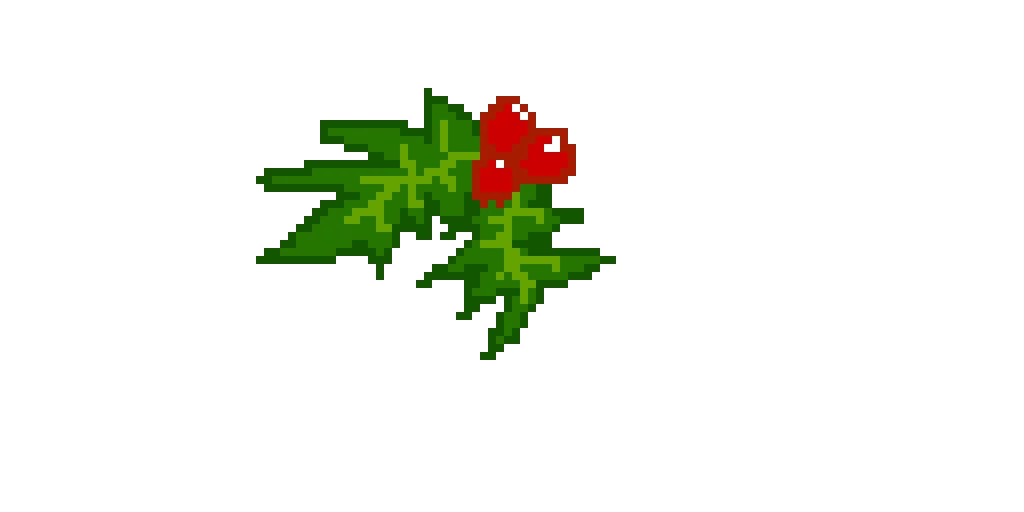 CHRISTMAS SERIES-Holly Leaf
