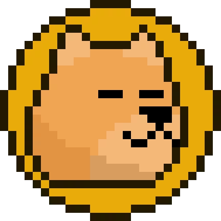 calm doge coin cute animal contest