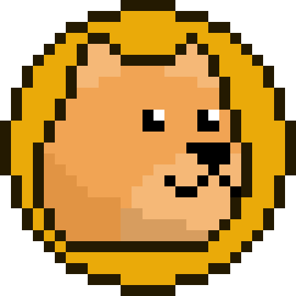 doge coin blink cute animal contest
