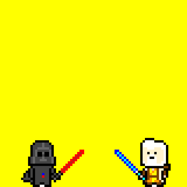 obi-Wan Kenobi vs Darth Vader