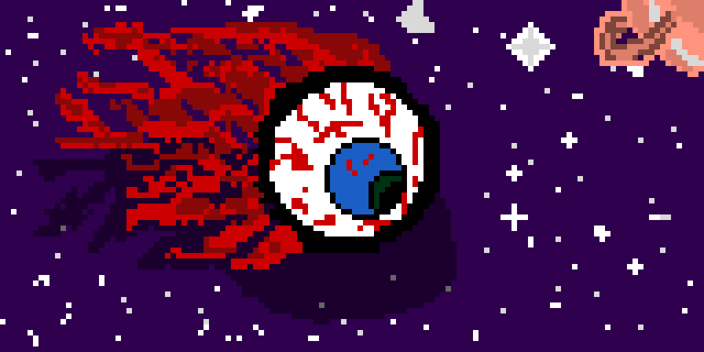 Eye of cthulu having a great night. ;)   (P.S i i made saturn. kinda)(i also want dinopx to reply)