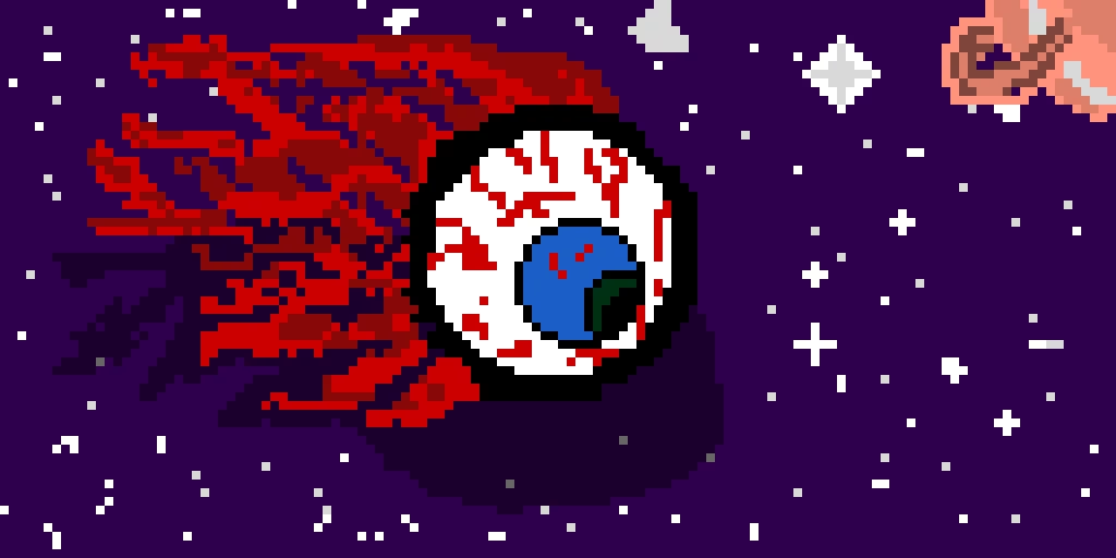 eye of cthulu having a great night p s i i made saturn kinda i also want dinopx to reply