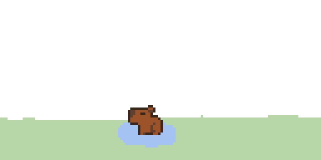 capybara likes2 chill