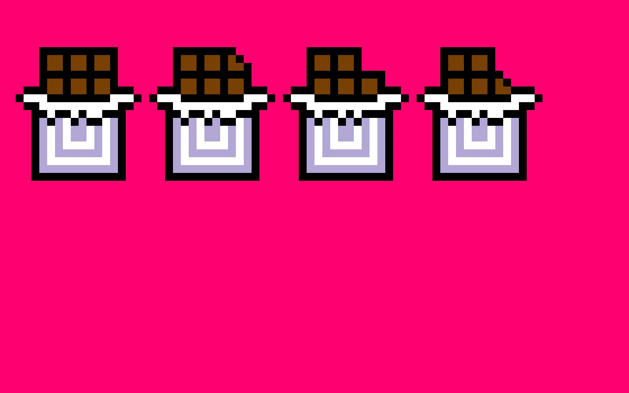 chocolate getting eaten