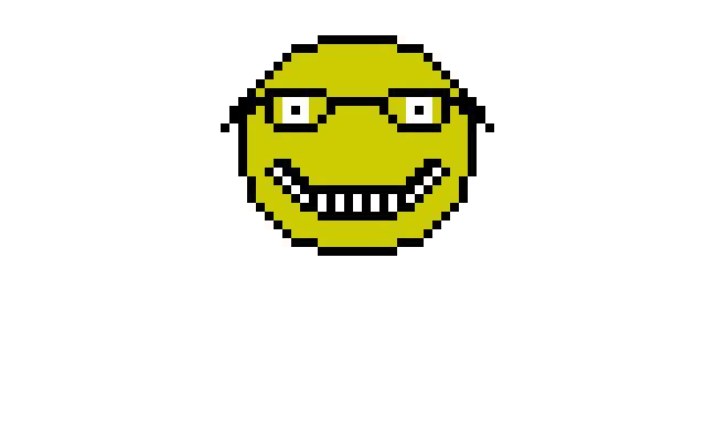 Creepy Nerd Emoji