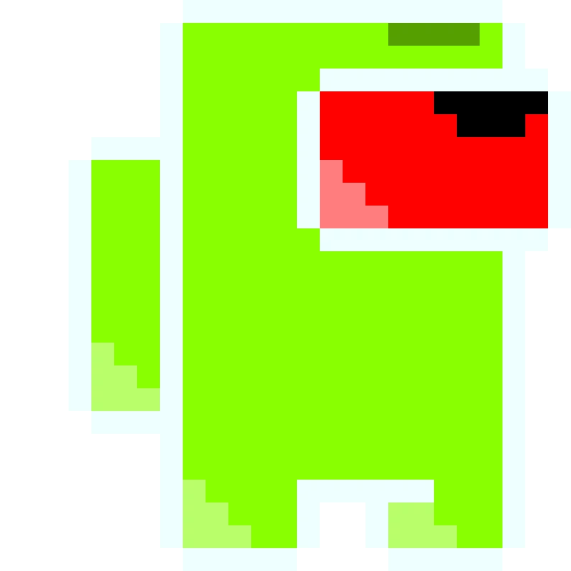 inverted purple crewmate