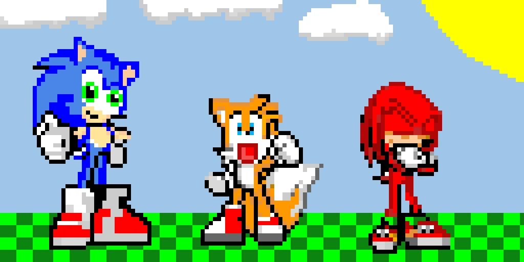 Sonic and friends