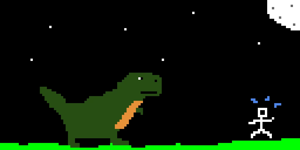 tyrannosaurs-evening