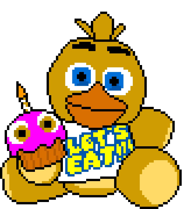 chica plush but alive