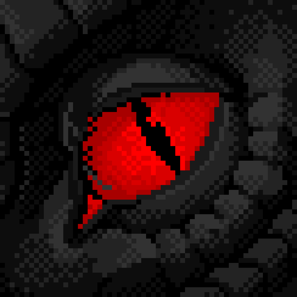 dark dragon blinking original foxiboy