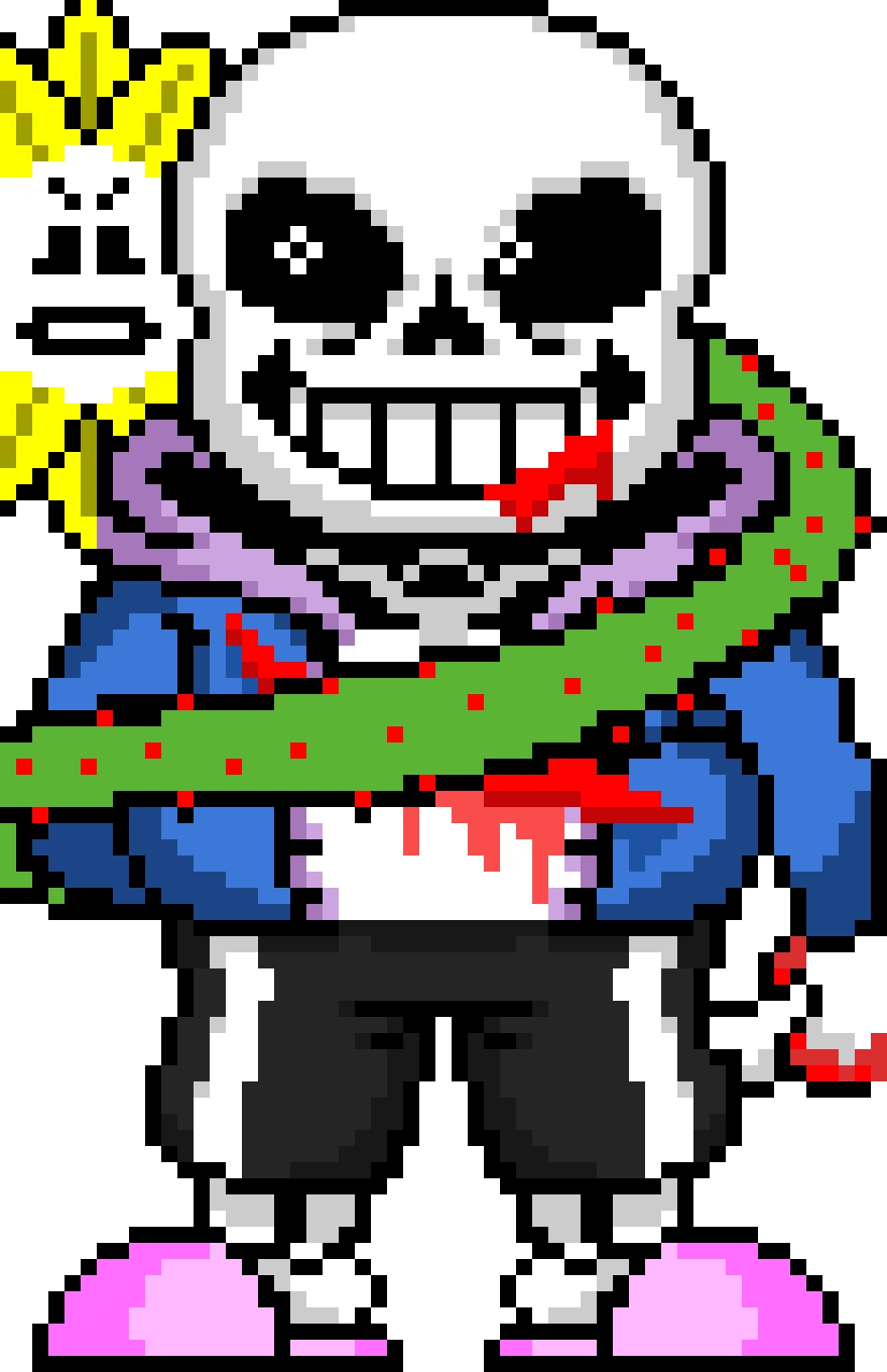 last breath but flowey is also tired