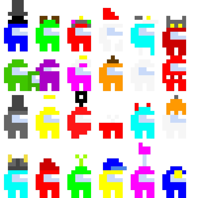 amoung us hats tellitibbi