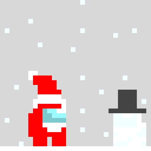 not even december but santa crewmate