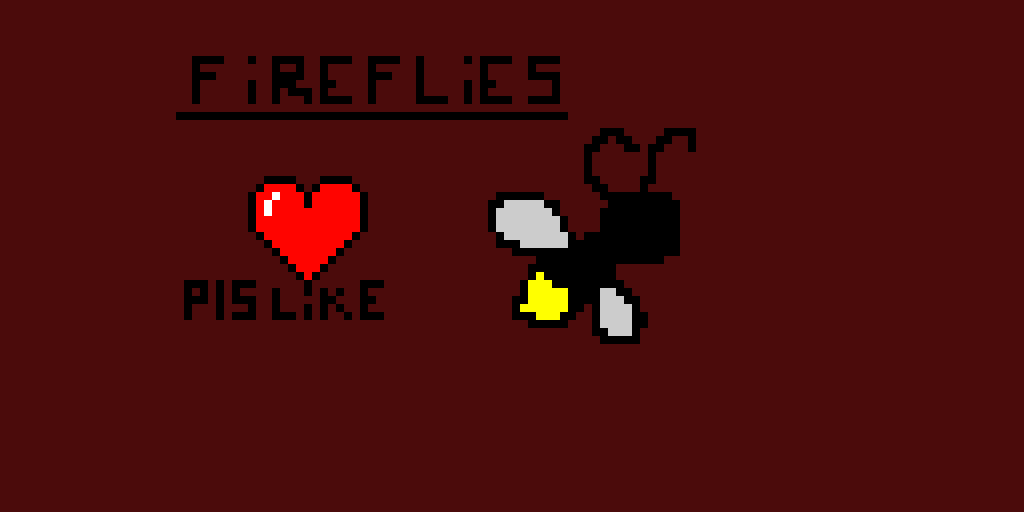 Fireflies! pls like and comment on what you want me to make next!