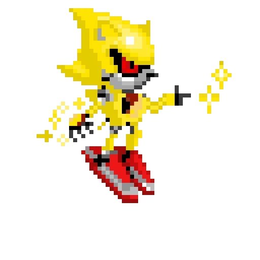 metal sonic but made of rings