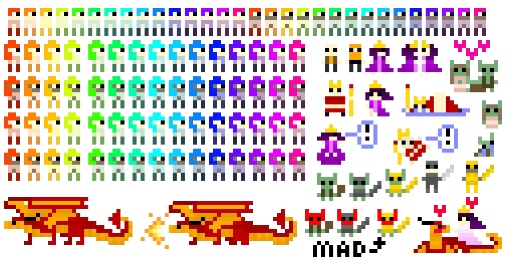 sprites for a game