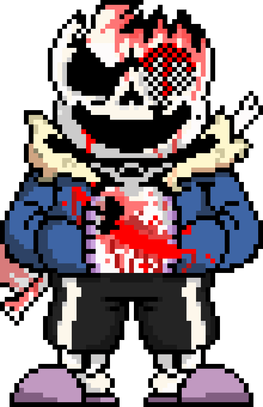 The horrific last breath pixel art