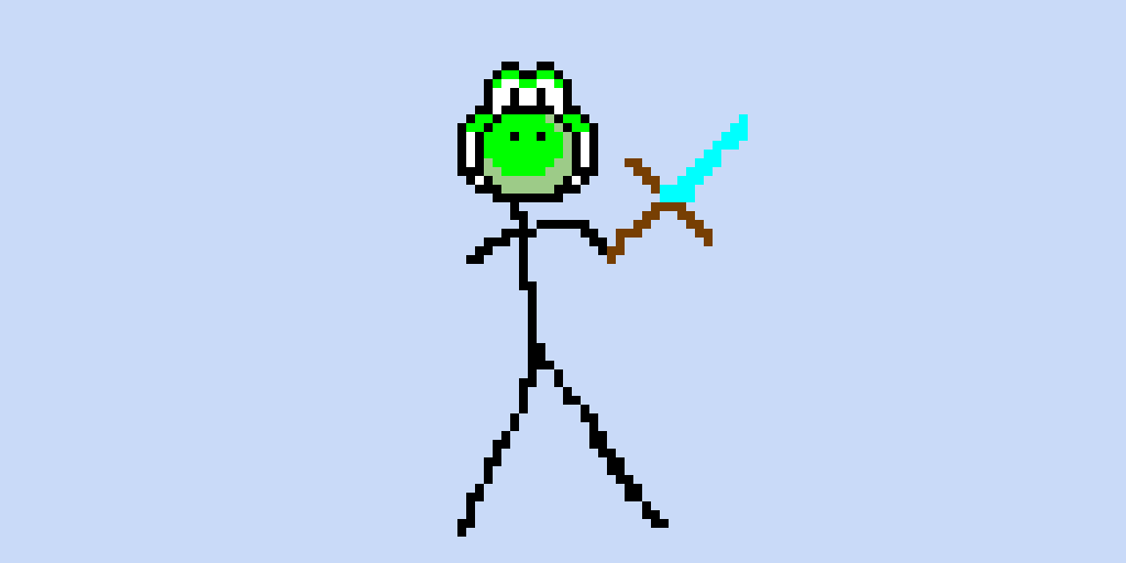 yoshi has a sword now