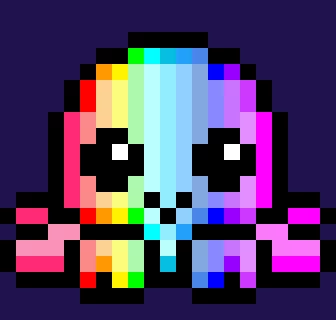 Rainbow Octopus