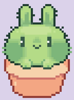 Ruby the cactus rabbit