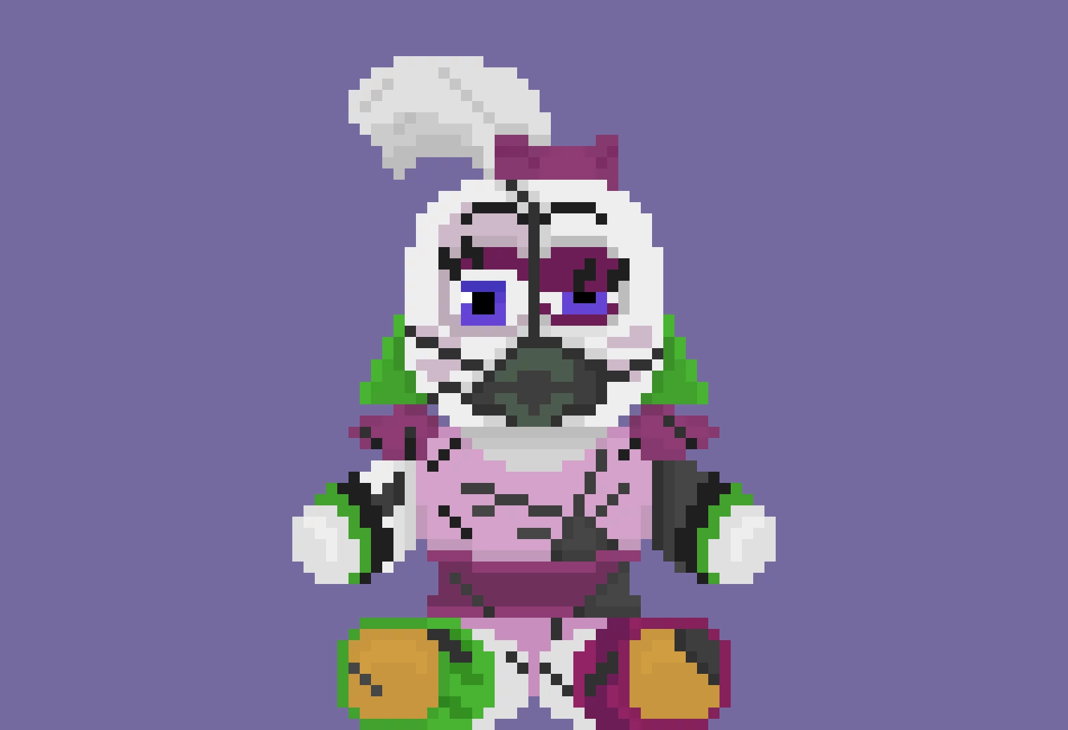 Shattered Chica Plush