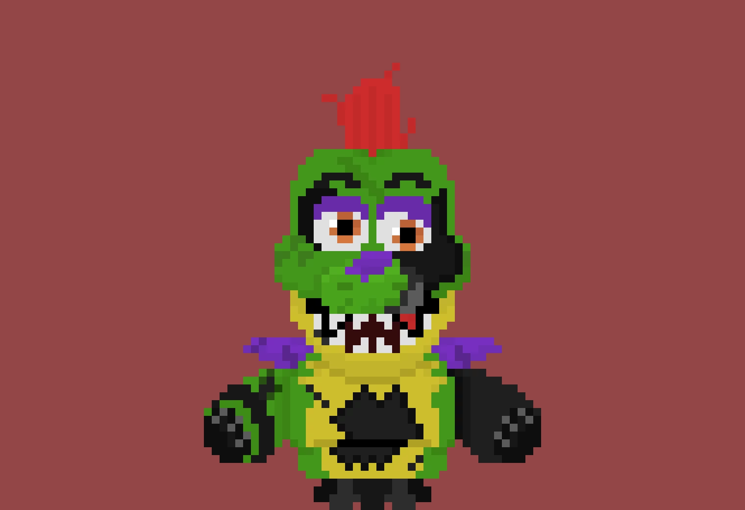 shattered monty plush