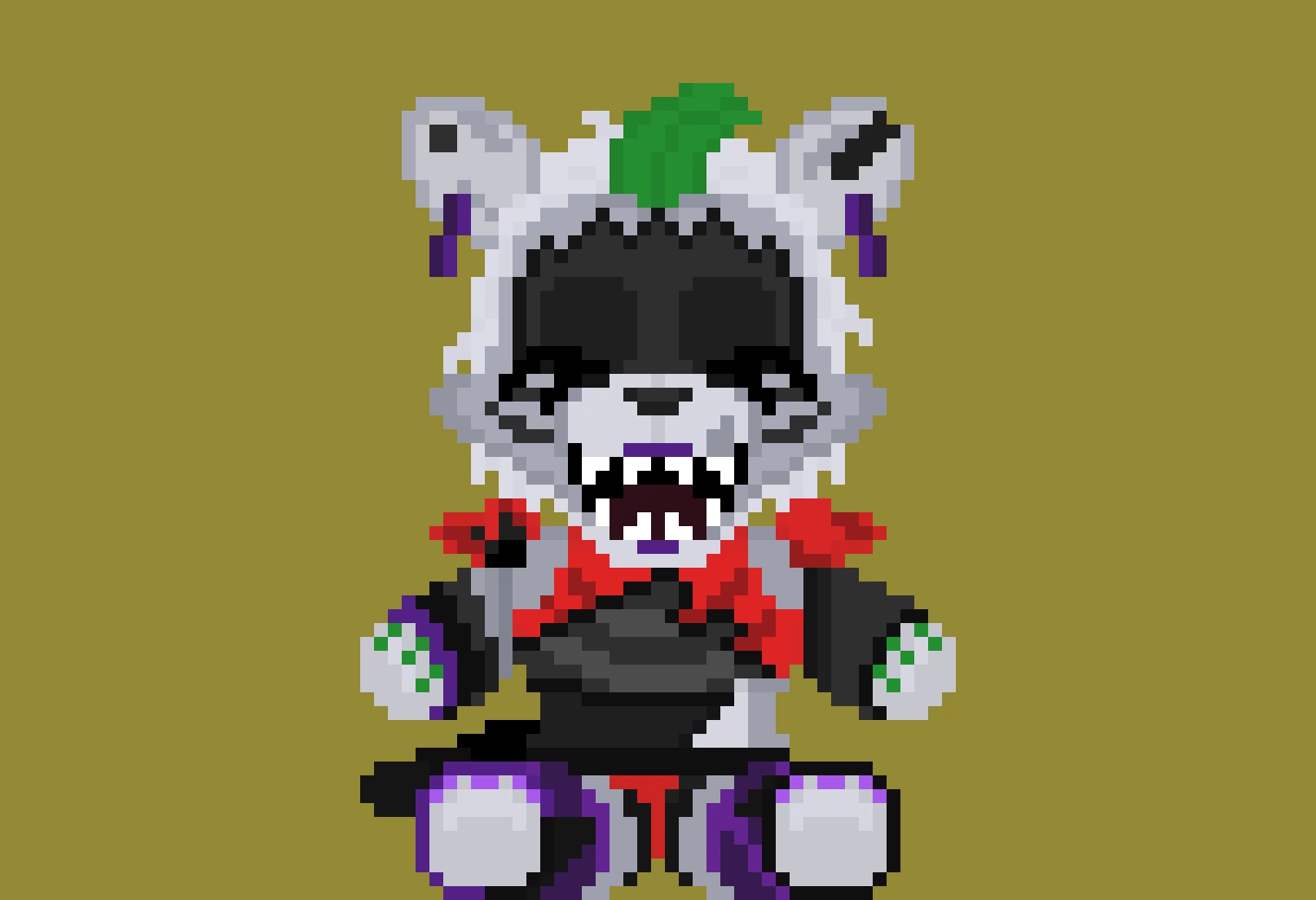 shattered roxy plush