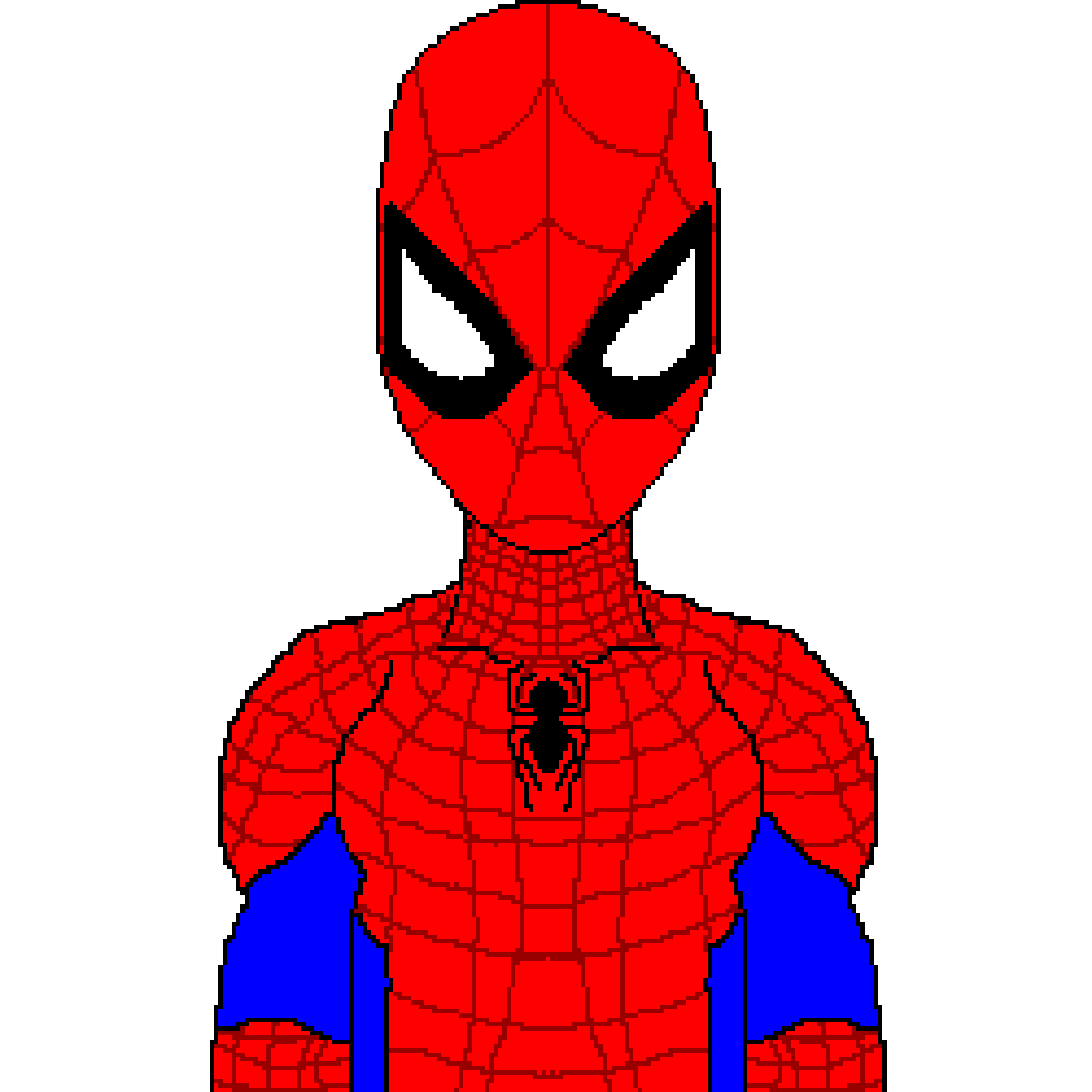 Spiderman Pixel Art