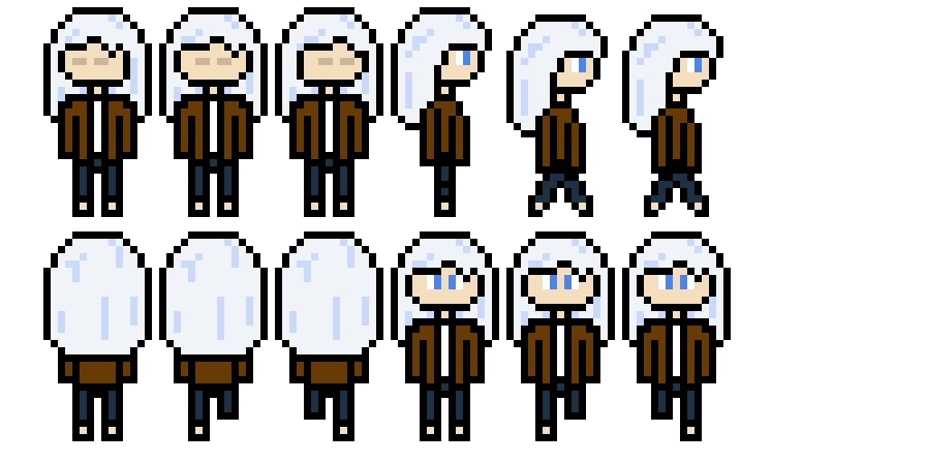 Tasha Greene Sprite Sheet
