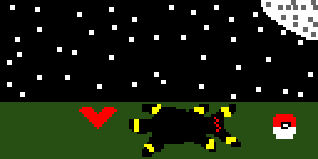Umbreon in the night (challenge)