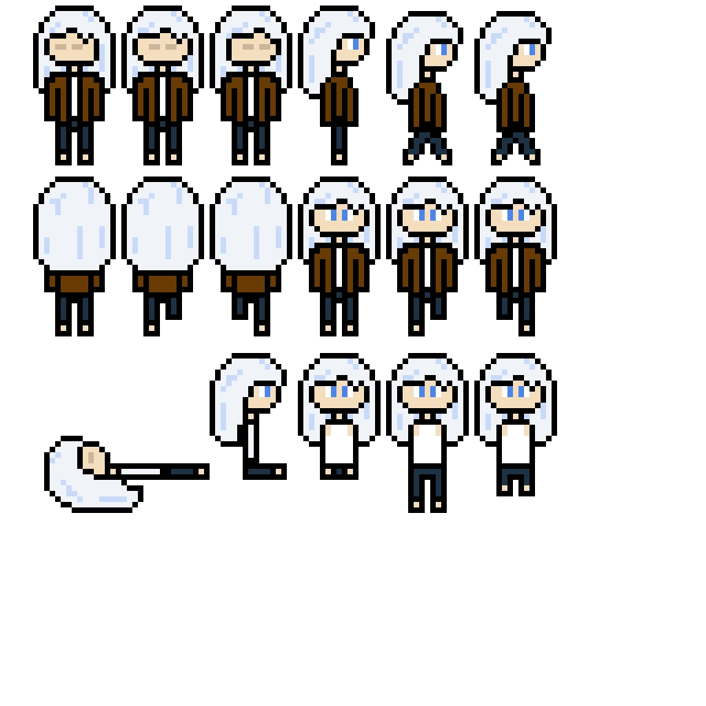 Tasha Greene Sprite Sheet 2