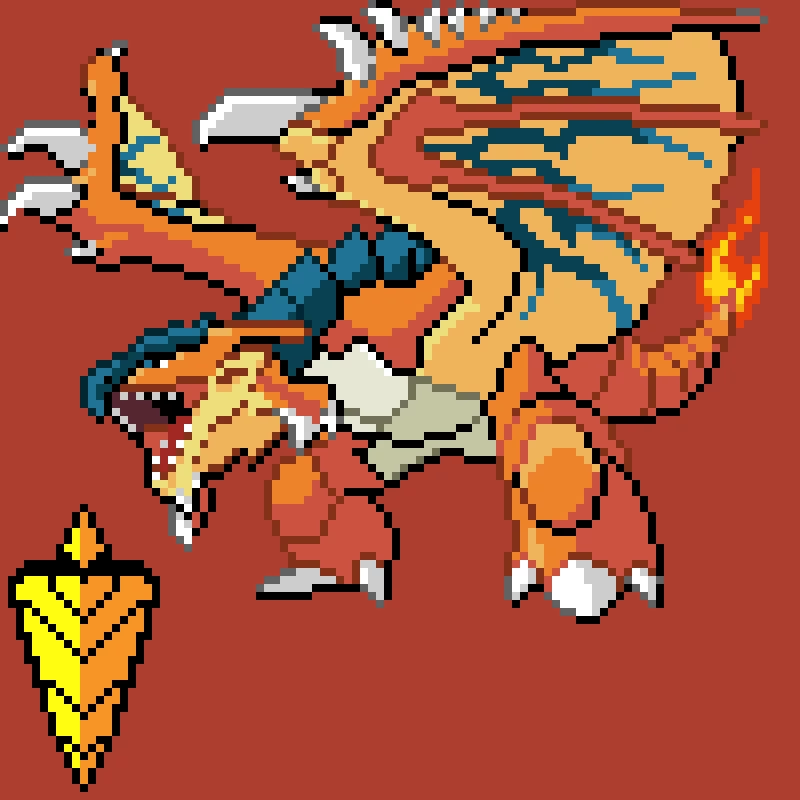 charking charizard and nidoking