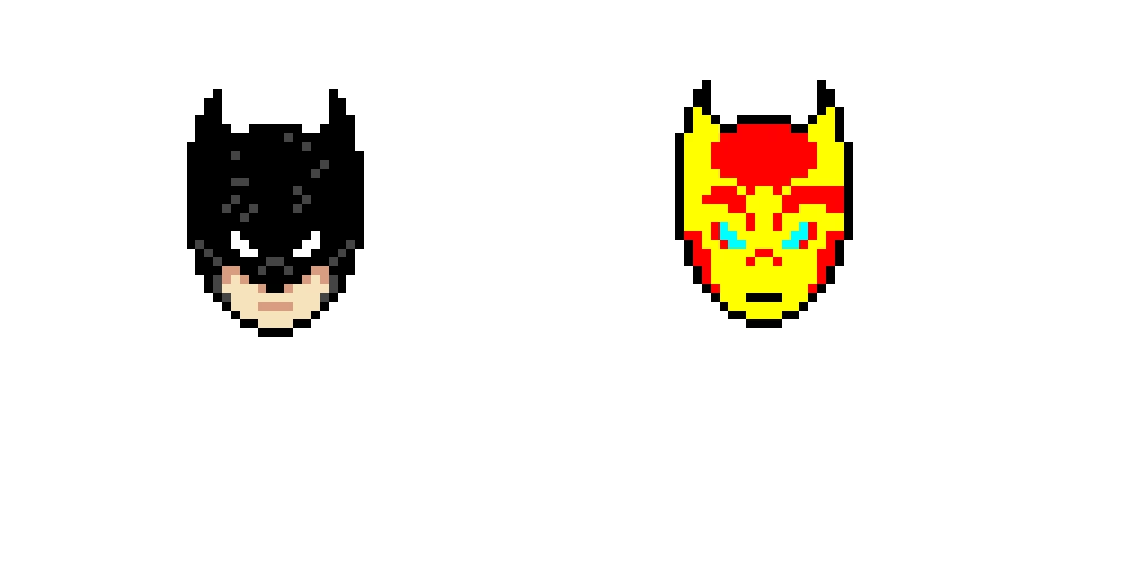 the dark knight and the iron knight