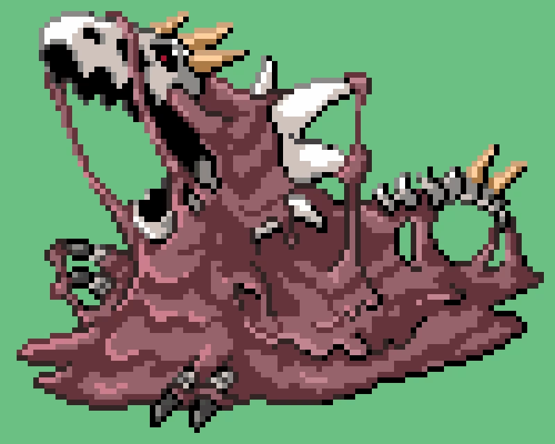 tyranuk tyrantrum muk pokemon infinite fusions