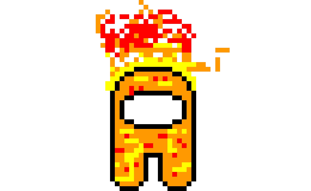 custom among us character chalenge flame imposter