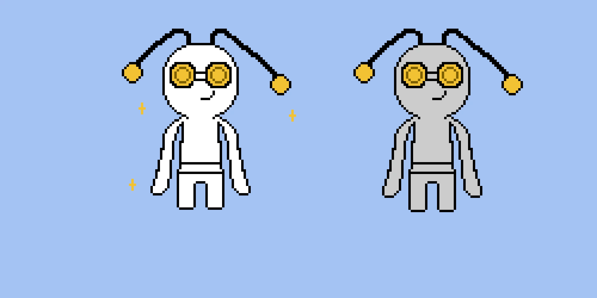 gimmighoul and shiny gimmighoul