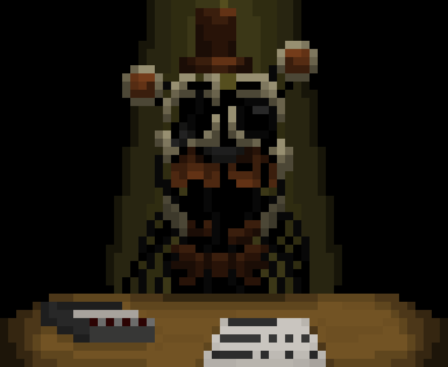 molten freddy jumpscare salvage room