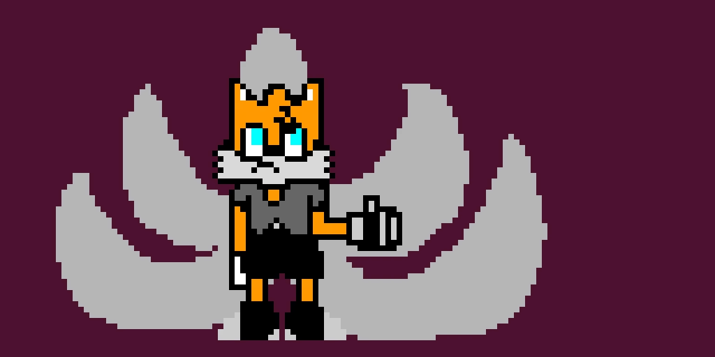 Nine from Sonic Prime (I know he doesn&rsquo;t have nine tails, Im working on that)