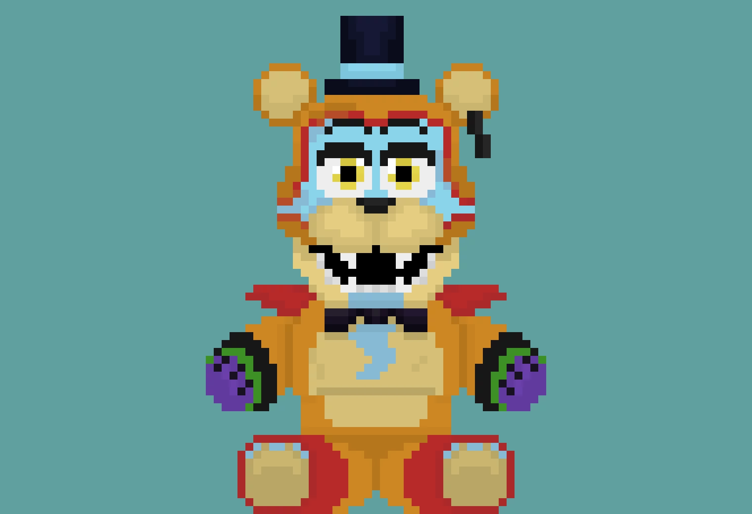 upgraded glamrock freddy plush