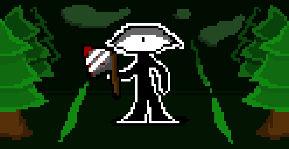 due to @project_eyes_ crazy achievement of 1k likes, I decided to draw the nightmare forest :D 