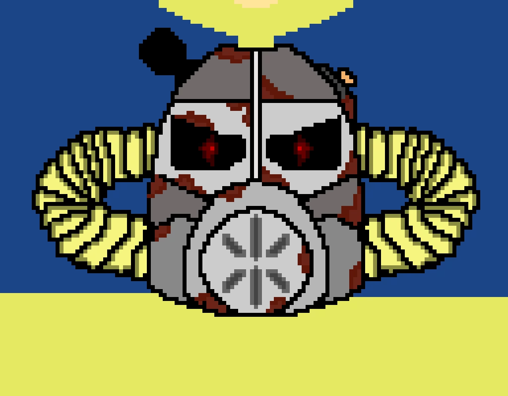 fallout 4 power armor helmet T-45